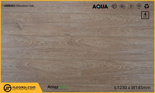 Sàn nhựa AM8303 Bourbon Oak - Công Ty Cổ Phần Floordi